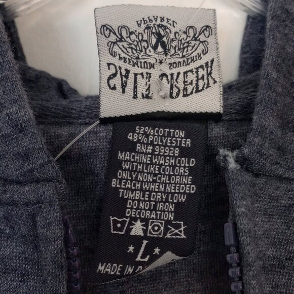 Salt Creek Souvenir Salt Lake City Boys Full Zip Hoodie - Picture 4 of 8